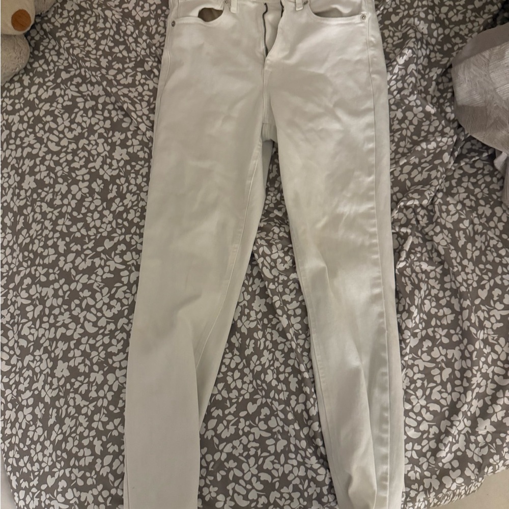 Gap High Rise Women's White Jeans